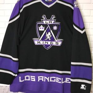 LOS ANGELES KINGS VTG STARTER JERSEY SIZE 2XL